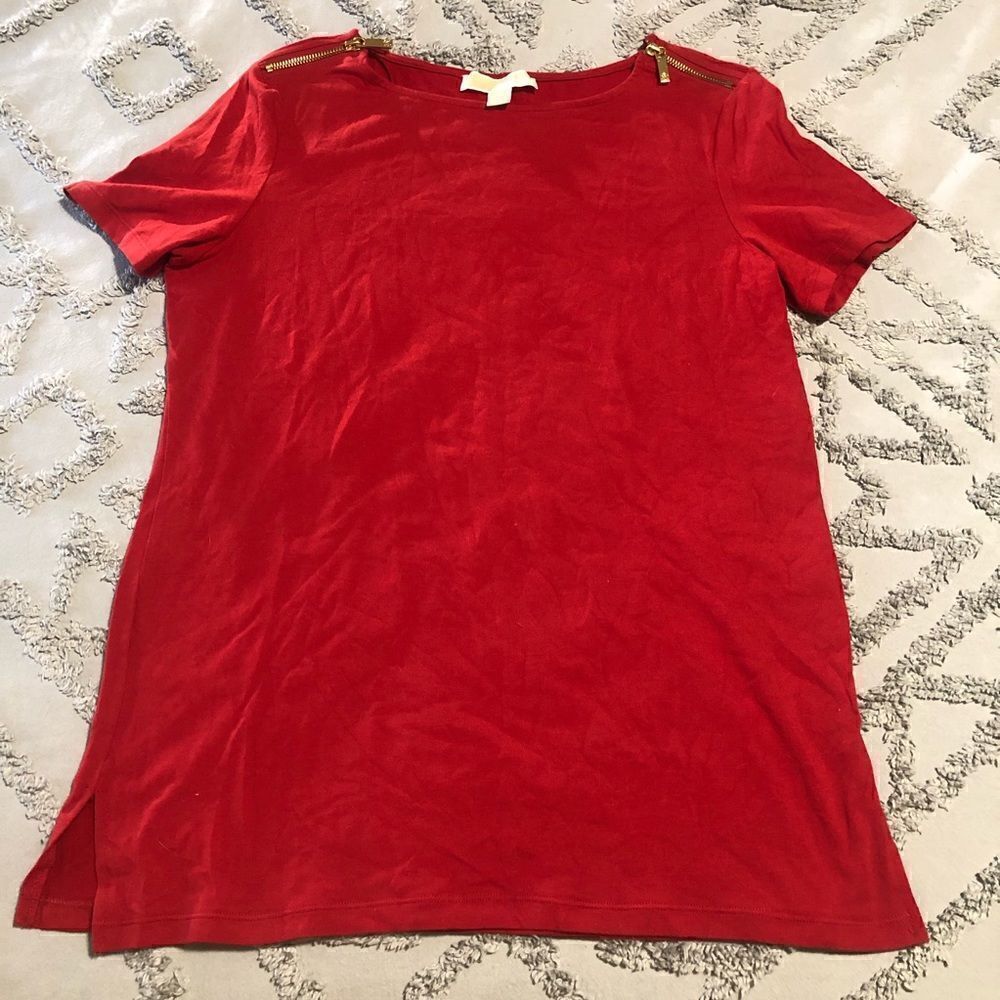MICHAEL Michael Kors short sleeve top size M - Picture 2 of 9